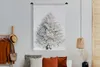 MuchoWow® Wandteppich Wandbehang Winter - Baum - Schnee - Produktbild-Vorschau 4