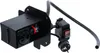 A black pump with a switch and plug, isolated on a white background. Náhled obrázku produktu