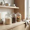 Sklenená nádoba na potraviny Relaxdays s viečkom, 6 l, Náhľad obrázku produktu 2