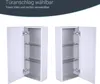 Fackelmann Badezimmerschrank, hängend, Weiß, ca. 30x68x15 Produktbild-Vorschau 5