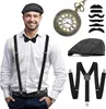 Herren 20er Jahre Accessoires Set Peaky Blinders Mafia Produktbild-Vorschau 2