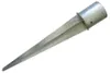A galvanized metal ground sleeve for fence posts. Produktbild-Vorschau