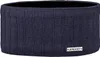 Areco Rippen-Strick Stirnband Merino Classic in blau