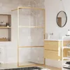 Duschwand für Begehbare Dusche ESG Klarglas Golden Produktbild-Vorschau 2