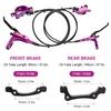 4-pístová hydraulická kotoučová brzda MTB Hliníkový brzdový Náhled obrázku produktu 7