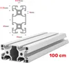 A diagram with dimensions of an aluminum extrusion profile and a photograph of the actual aluminum extrusion profile. Produktbild-Vorschau