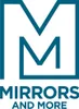 A logo with the text 'MIRRORS AND MORE' below it. Produktbild-Vorschau