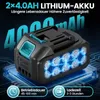 Akku Laubbläser 21V 6 Stufen mit 2x4000mAh Akku und Produktbild-Vorschau 5