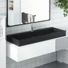 vidaXL Waschbecken 120x46x11 cm Mineralguss/Marmorguss Produktbild-Vorschau 2