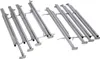 A set of metal oven rack glide rails. Produktbild-Vorschau