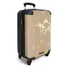NoBoringSuitcases.com® - Cestovní kufr béžový - Mramorový Náhled obrázku produktu 2