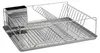 Relaxdays Abtropfgestell Edelstahl-Optik, HxBxT:33x48x12cm, Produktbild-Vorschau 8