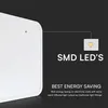 LED Solution Bílé přisazené LED svítidlo čtvercové Náhled obrázku produktu 8