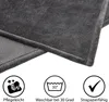 Kuscheldecke Flauschig 180x220 cm anthrazit kuschelig weich Produktbild-Vorschau 5