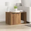 vidaXL Cestino Bianco 60x40x40 cm Materiale a base di legno Anteprima dell’immagine prodotto 14