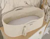 Lit pour bébé fait main BOHO crème avec matelas Voir les images du produit 5