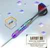 Turnart Dartpfeile Set mit 12 Profi Steeldarts und Case, Produktbild-Vorschau 7