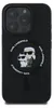 A black iPhone case with a Karl Lagerfeld design. Anteprima dell’immagine prodotto