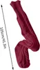 Overknees Strickstrümpfe Damensocken Dicke Warme Produktbild-Vorschau 4