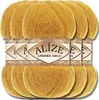 Alize 5x 100g Angora Gold Wolle, Uni, Häkeln, Stricken Produktbild-Vorschau 1