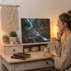 WordClock Jupiter Dark Forest - elegante Wortuhr in Deutsch Produktbild-Vorschau 2