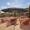 Sonnenschirm Meran Pro, Gastronomie Marktschirm mit Volant Produktbild-Vorschau 1