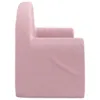vidaXL Kindersofa 2-Sitzer Rosa Weich Plüsch Produktbild-Vorschau 4