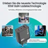 Siltcon® GaN USB-C Schnellladegerät 65W – 2x USB-C, USB-A, Produktbild-Vorschau 3