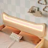 Dětská postel s kočičími ušima a RGB LED, výsuvnou Náhled obrázku produktu 14