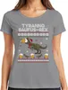Tyranno Saufus-Rex Ugly Sweater - Weihnachten Xmas Produktbild-Vorschau 1