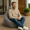 Pufa Worek do Siedzenia 225L Gamer Eko Szary Podgląd zdjęcia produktu 5