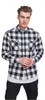 Urban Classics - CHECKED FLANELL chemise noir / blanc - XL Voir les images du produit 7