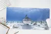 MuchoWow® Mauspad Mousepad Verschluckender Hai 60x30 cm - Produktbild-Vorschau 5