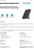 Anker 633 10000 mAh Bezdrátové nabíjení Black Náhľad obrázku produktu 8
