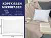 Kopfkissen 35x45 cm, Polyesterhohlfaser ca. 180 gr. weiß Produktbild-Vorschau 4