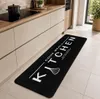 Unyqoos® Küchenläufer 80×200 cm Schwarz – Polyester Produktbild-Vorschau 3