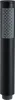 A black shower head on a white background. Anteprima dell’immagine prodotto