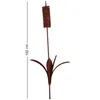 UNUS® Gartenstecker Schilfgras 102 cm Roststecker aus Produktbild-Vorschau 3