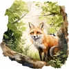 254 Wandtattoo Fuchs im Wald in 4 vers. Größen - Größe 750 Produktbild-Vorschau 1