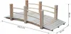 Outsunny Gartenbrücke Teichbrücke Holzsteg Holzbrücke Produktbild-Vorschau 3