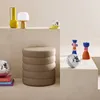 sweeek - Hocker mit Stauraum und Bouclé-Bezug - Taupe Produktbild-Vorschau 3