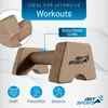 ArtSport Liegestützgriffe aus Holz M - Calisthenics, Produktbild-Vorschau 4