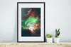 MuchoWow® Gerahmtes Poster Leerzeichen - Grün - Rot 40x60 Produktbild-Vorschau 4