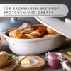 Römertopf Brottopf oval MAXI 6,5 Liter - Brotkasten Weiß Produktbild-Vorschau 6