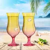 PLATINUX Cocktailgläser Gelb-Rosa aus Glas Set 6 Stück Produktbild-Vorschau 6