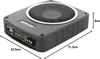 Ground Zero GZCS SW-800A Aktiv Untersitz-Subwoofer 20 cm Produktbild-Vorschau 1