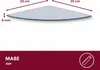 Eckregal Wand Glas 6 mm – abgerundetes Duschregal Ecke für Produktbild-Vorschau 2