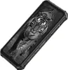 A smartphone with a tiger image on its screen, shown at an angle. Voir les images du produit