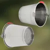 KOTARBAU® Seau à Cendre Acier Inoxydable 10 L Argent Seau Voir les images du produit 8