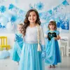 Kostým Elsa, kostýmní párty, karneval, princezna, šaty, Náhled obrázku produktu 12